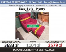Etap Sofa - Henry Fotel + podnóżek